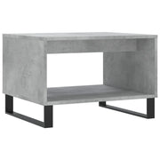 Tavolino da salotto | Tavolino da caff¨¨ | Tavolino da Soggiorno Grigio Cemento 60x50x40cm Legno Multistrato