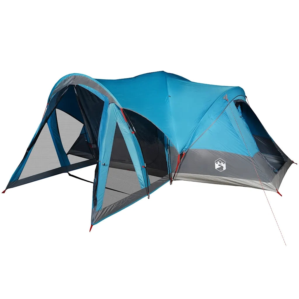 Tenda Familiare Tipi per 8 Persone-Tenda da campeggio Blu Impermeabile 752854