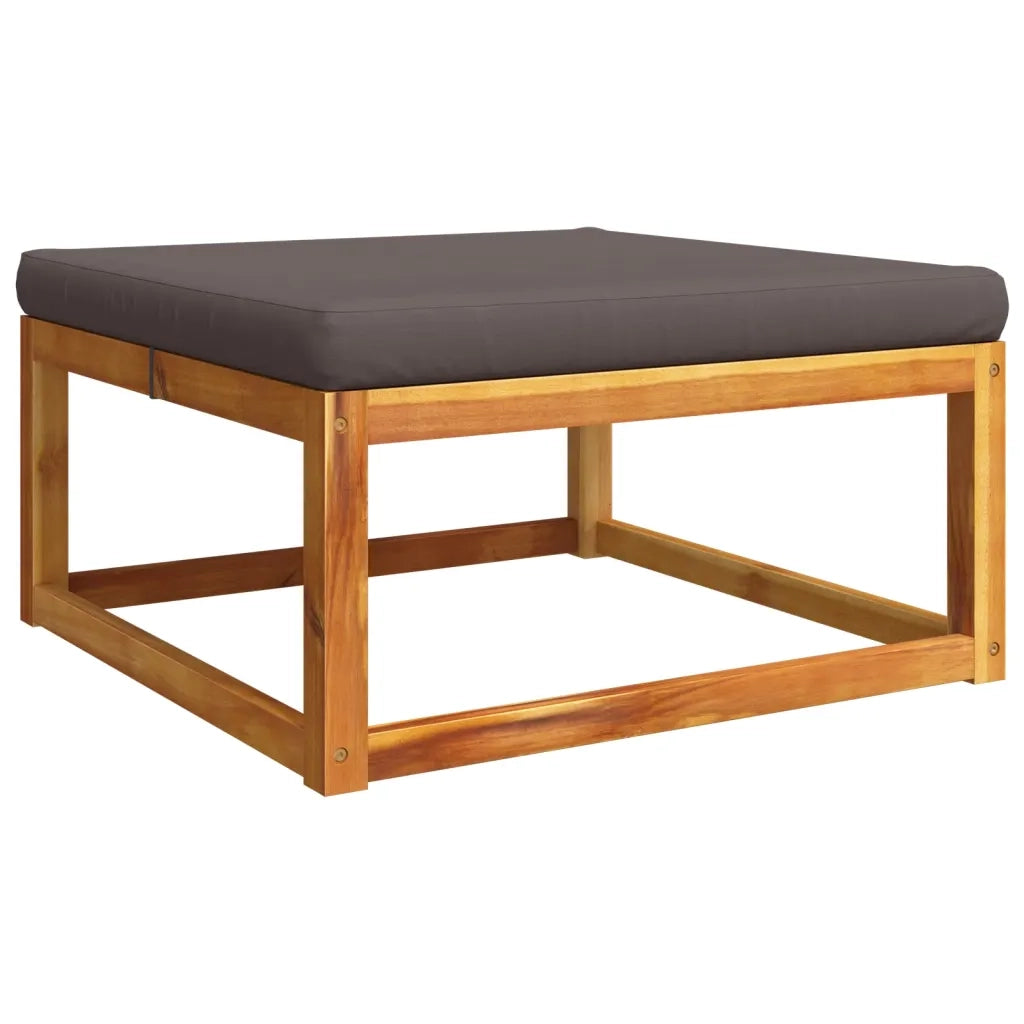 Set di divani da giardino 6 pezzi con cuscini in legno di acacia e corda 3278823