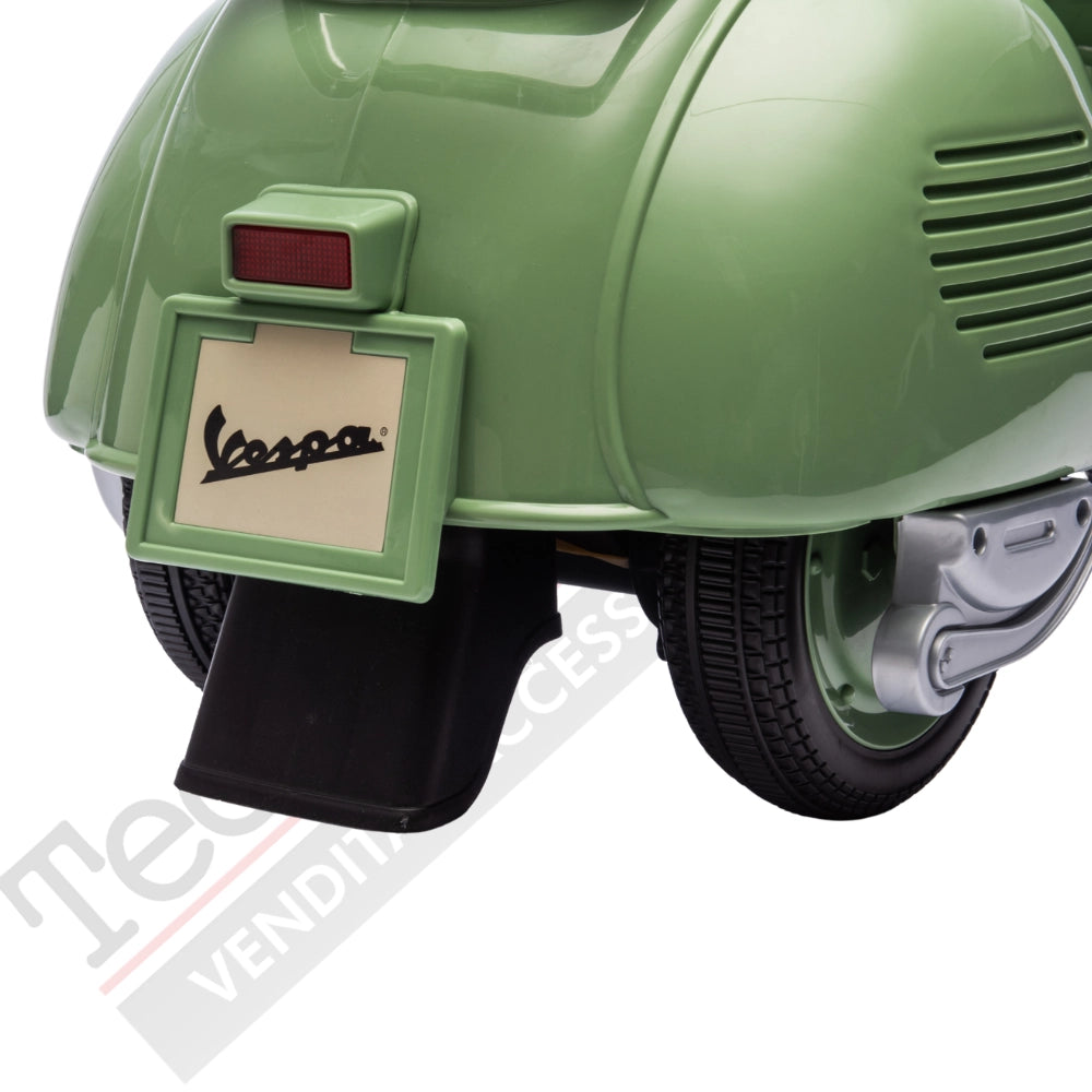 Vespa Sidecar Small Special 6V per Bambini con Licenza Ufficiale Piaggio-Verde