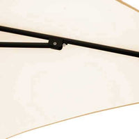 Ombrellone da Giardino 2x2 m in Alluminio William Bianco