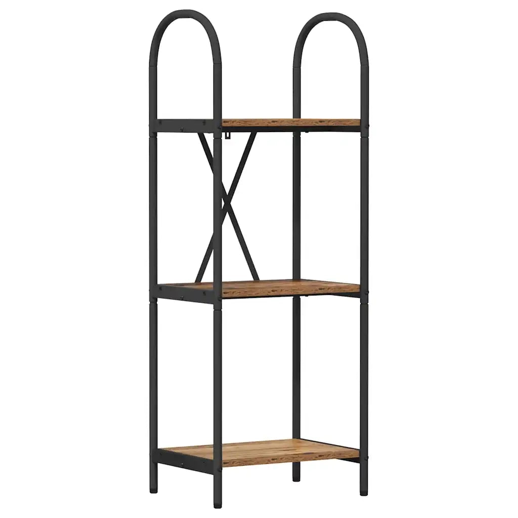 Libreria-Scaffale per Libri-Mobile di Stoccaggio Legno vecchio 40 x 30 x 109 cm Legno multistrato 404941