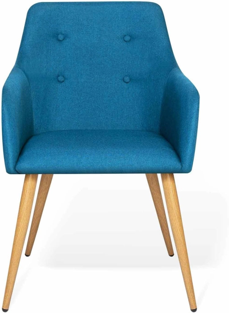 Set di 2 poltrone DANIA blu anatra