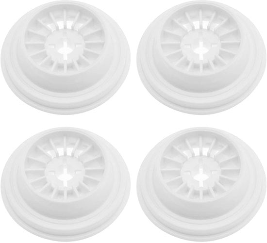 Capsella per spillo 4 pezzi - Compatibile con 1482/1485/1486 - Plastica - Diametro 44 mm - Ricambio - Accessori per macchina da cucire - Accessori per macchina da cucire