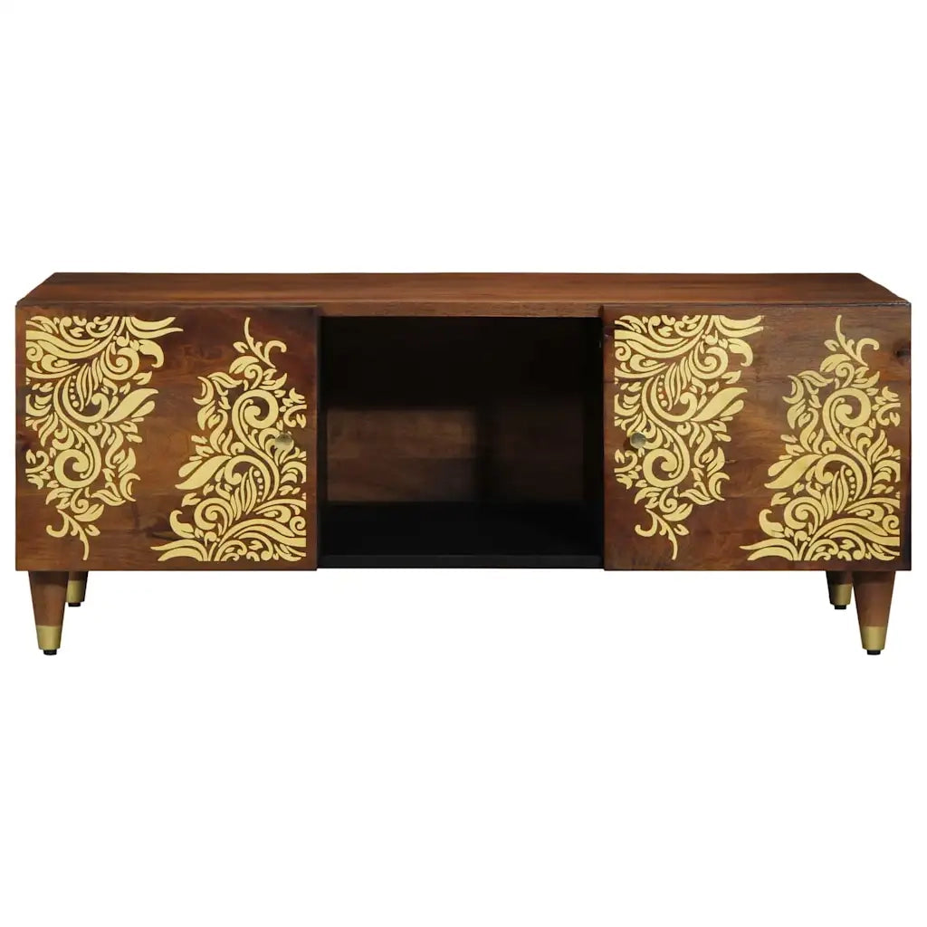 Tavolino da salotto Marrone miele 100 x 54 x 40 cm 4018748