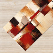 Tappeto da cucina antiscivolo, antimacchia passatoia multiuso 50x200 - Urban Rosso