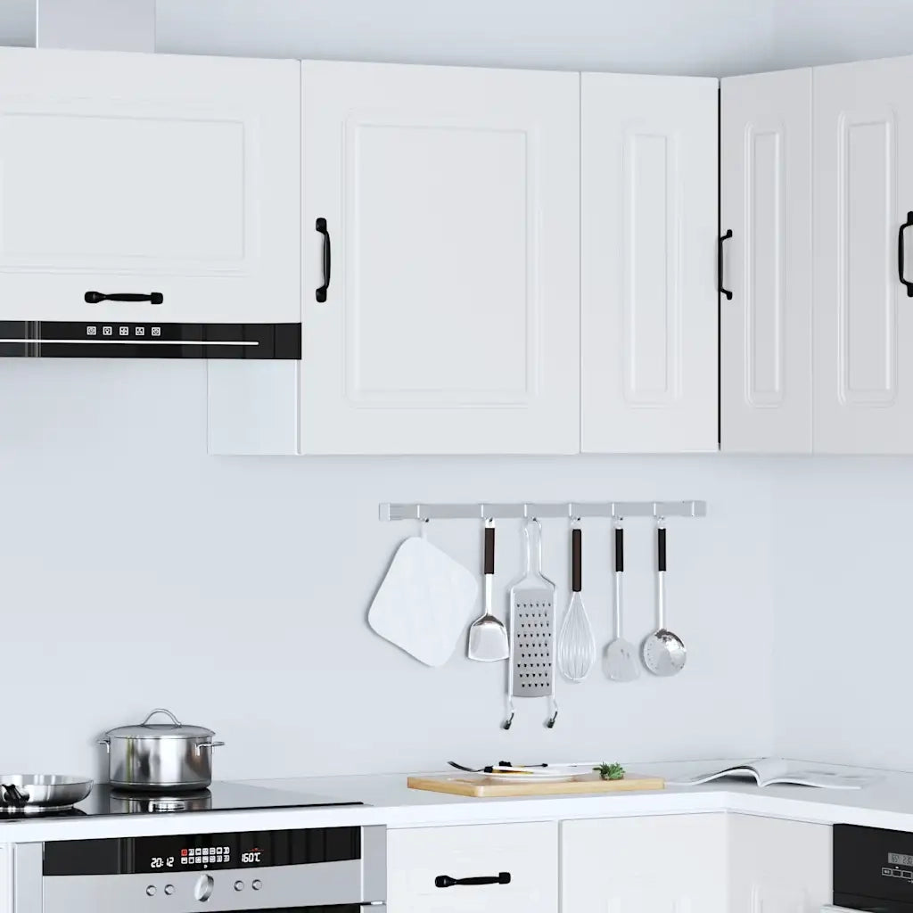 Pensile da Cucina | Mobile da Cucina Kalmar Bianco in Legno Multistrato
