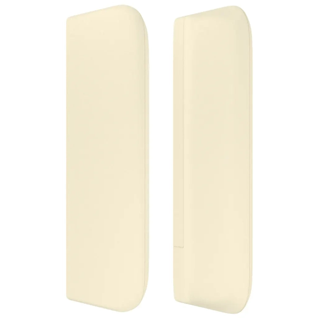 Testiera ad Orecchio Crema 203x16x78/88 cm in Similpelle 3118598