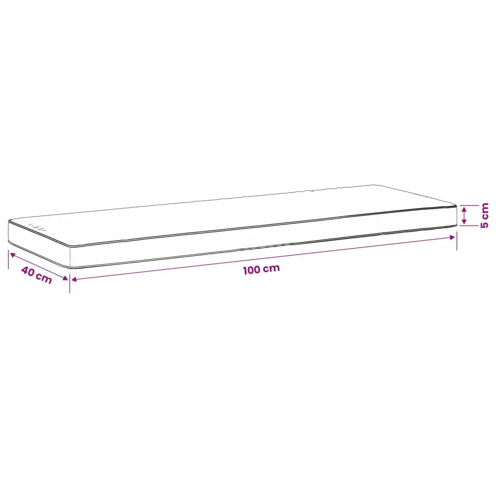 Cuscino per Panchina a 1 Pezzo VUGHT 100% Poliestere 951154
