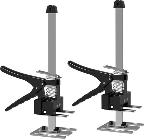 Hefboom 2 pezzi - 388 cm braccio - protezione per strumenti - 240 kg sollevamento tegola - attrezzo di sollevamento - supporti telescopici - regolazione altezza - sollevamento - lastre di gesso - piastrelle per parete