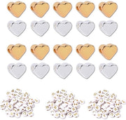 Bracciali/Kette con Lettere in Oro - 520 Pezzi - Fai da Te - Gioielli Manuali - Orecchini Fai da Te - Materiali di Qualità - Lettere in Oro