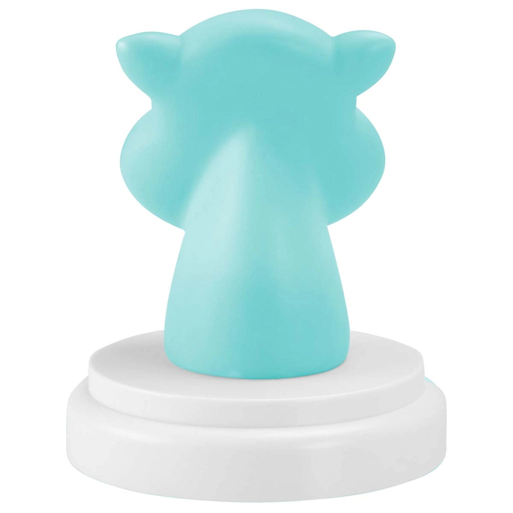 Ippopotamo LED Luce notturna SILLY HIPPO Design divertente Verde acqua Alecto