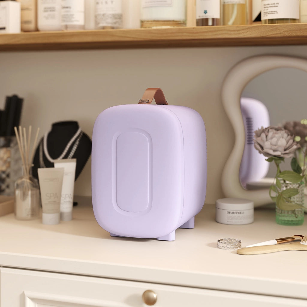 Mini Frigorifero Silenzioso 4L 9V/240V ¨C zephmum ¨C 20.3¡Á26.3¡Á28 cm Violetto