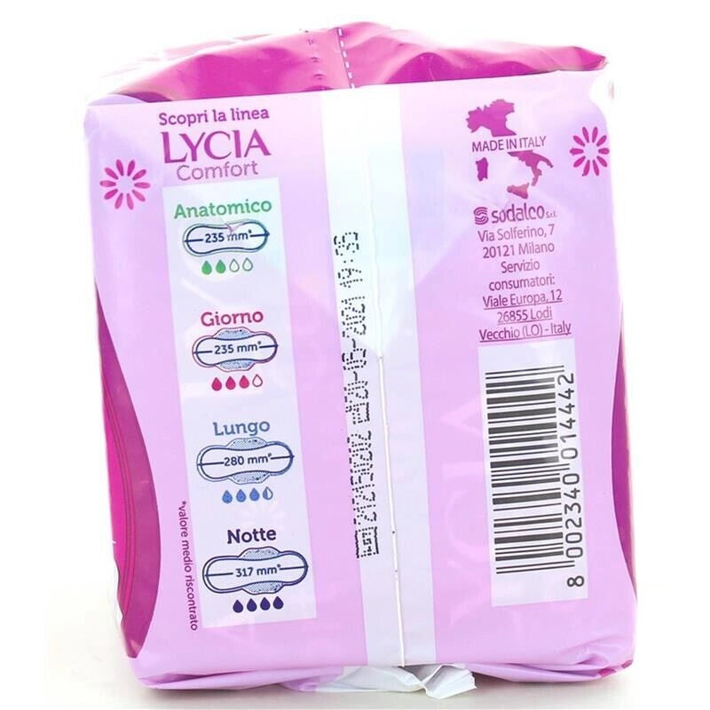 LYCIA ASSORBENTI ULTRA CON ALI 14PZ GIORNO