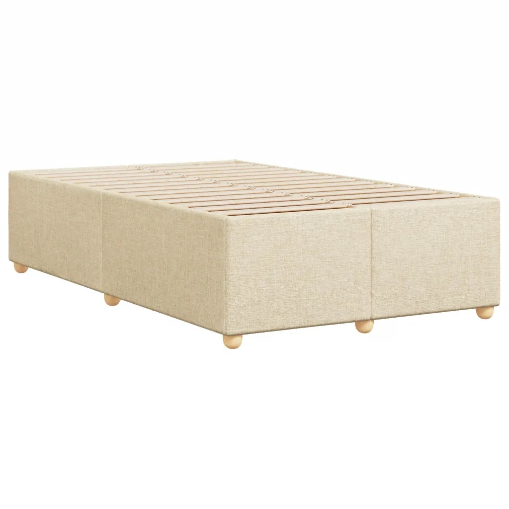 Giroletto senza Materasso Crema 120x200 cm Tessuto