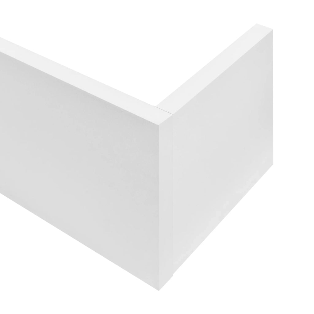 Mensola da parete con 3 ripiani 119 cm bianco 03_0005202