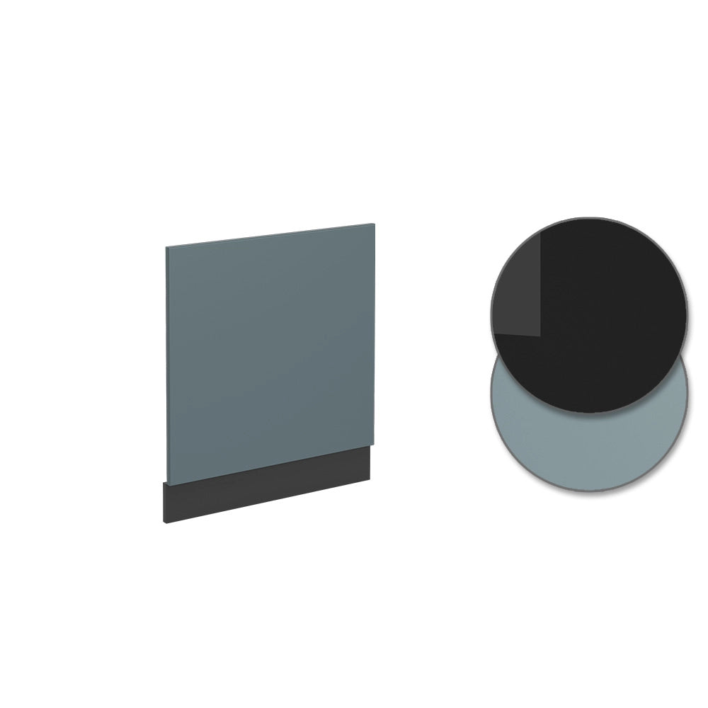 Vicco Pannello frontale Grigio-blu 60 cm senza piano di lavoro