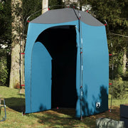 Tenda da Doccia-Tenda Doccia Portatile Blu Impermeabile 535566