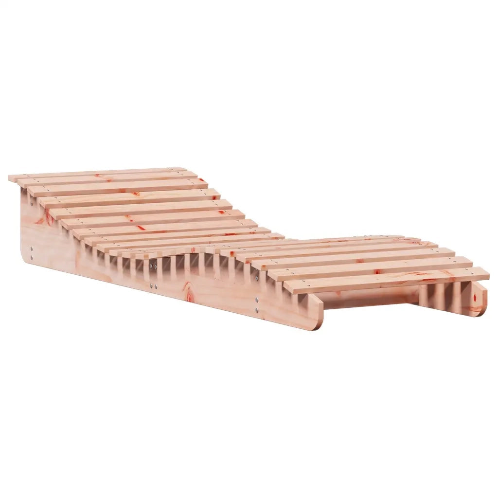 Lettino Prendisole 205x70x31,5 cm in Legno Massello di Douglas 832583