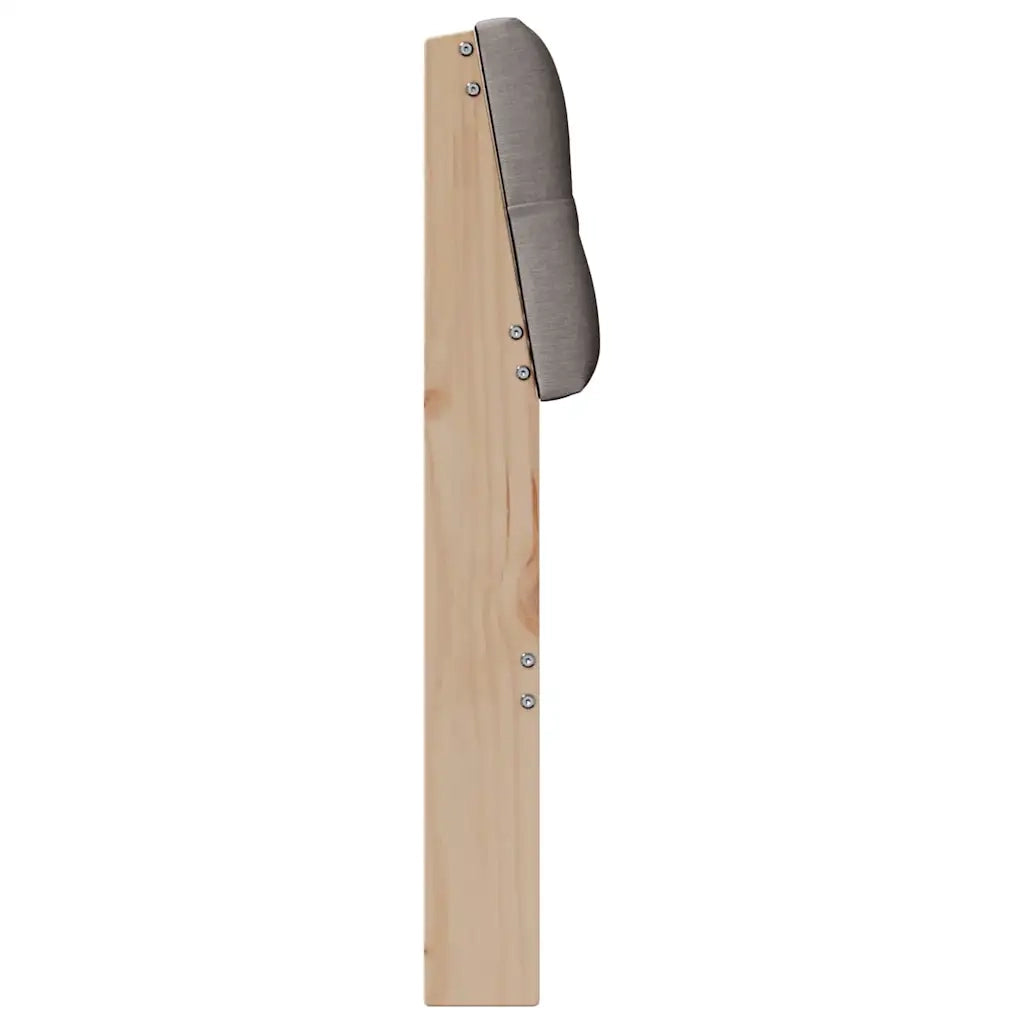 Testiera imbottita-Testiera con Cuscini-Testata Talpa 100 cm Pino massello 618604