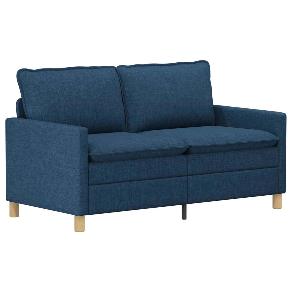 Set di divani 2 pz Blu Tessuto 3417066