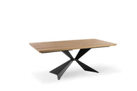 Tavolo Allungabile 200/300x100x76 cm in Rovere Impiallacciato Stark Naturale