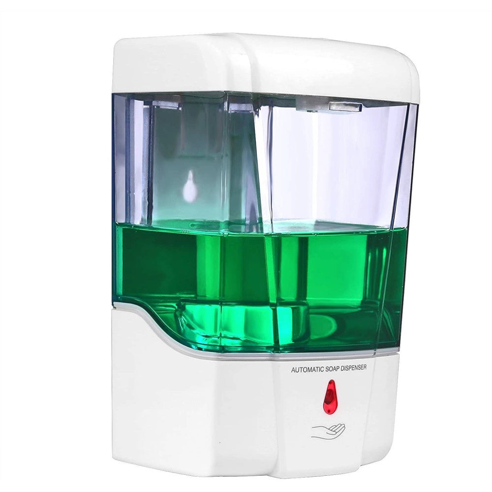 Trade Shop - Dispenser Erogatore Dosatore Sapone Automatico Infrarossi Con Fotocellula 600ml -