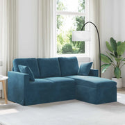 Divano Blu 178 x 134 x 80 cm Velluto 42024457