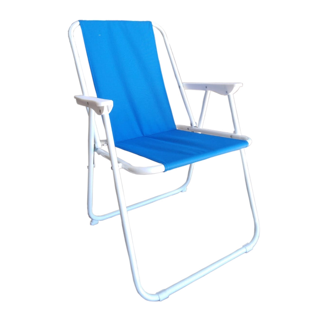 SEDIA PIEGHEVOLE CON BRACCIOLI 53X47X75CM STRUTTUR