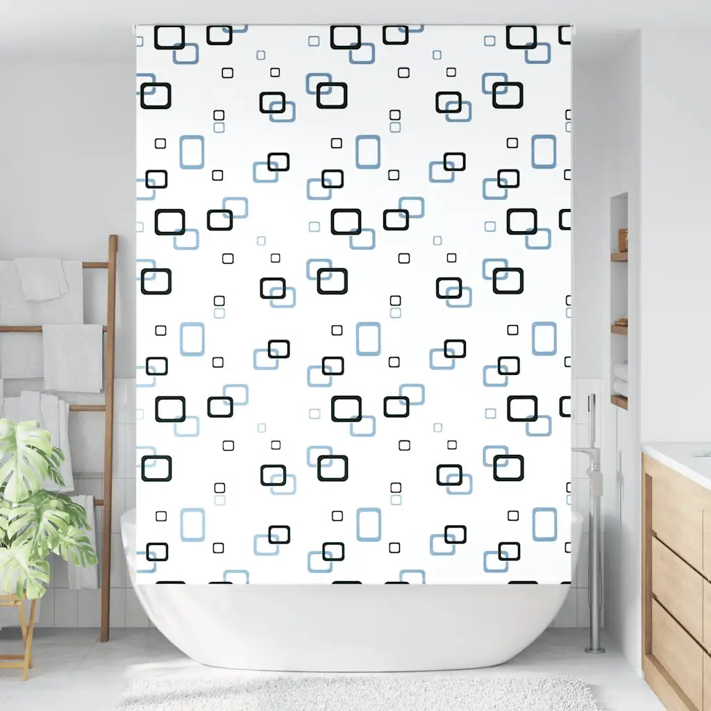 Tenda a Rullo Doccia 160x240 cm Larghezza Tessuto 156 cm 4014831