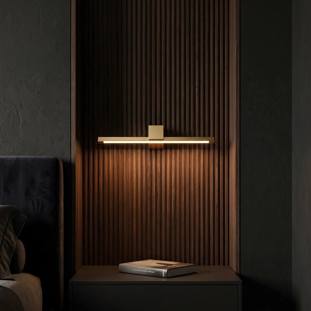 Applique Da Bagno Led Swe047-1w 60cm Gold Brush