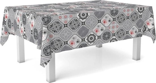 Tavolino con tovaglia - 300 x 140 cm - Tela da tavolo impermeabile