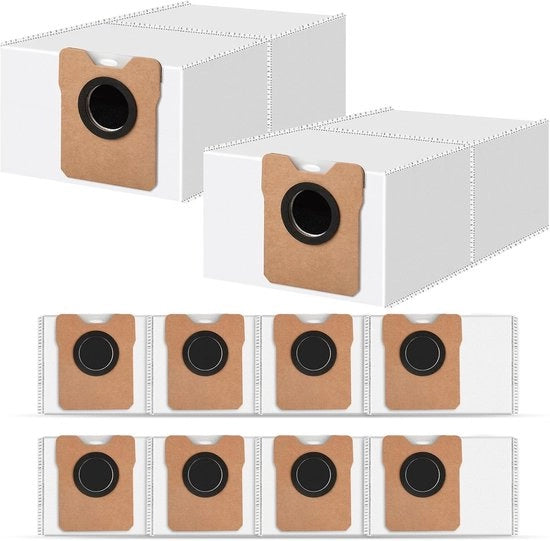 10 Pacchi di sacchi a polvere per Eufy Omni C20, C10 aspirapolveri robot - Sacchi a polvere - accessori di ricambio con grande capacità
