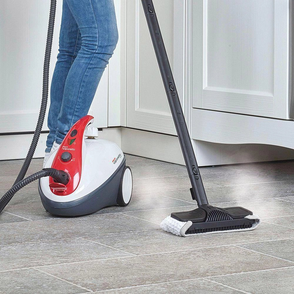 Polti PTEU0268 Vaporetto Smart 30_R Pulitore a Vapore 1800 W 1,6 L 3 bar 12 accessori colore Bianco Rosso