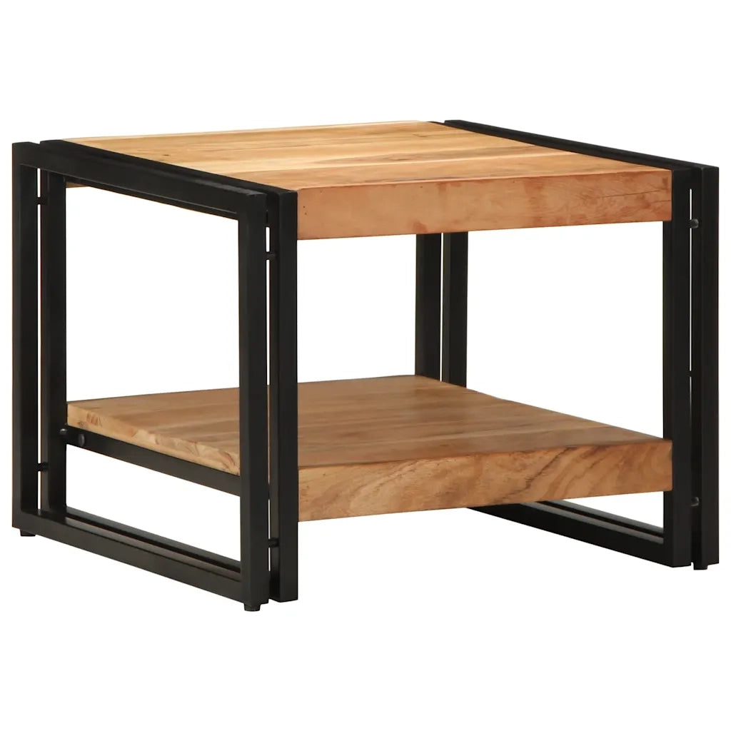 vidaXL Tavolino da Salotto 50x50x38 cm Legno Massello di Acacia