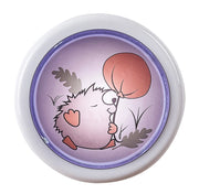 Applique notte bimbi tonda 10cm Riccio LED Hedgy Rabalux