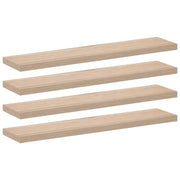 4 pz Mensole | Ripiano | Scaffale Pensili 110x23,5x4 cm in Truciolato