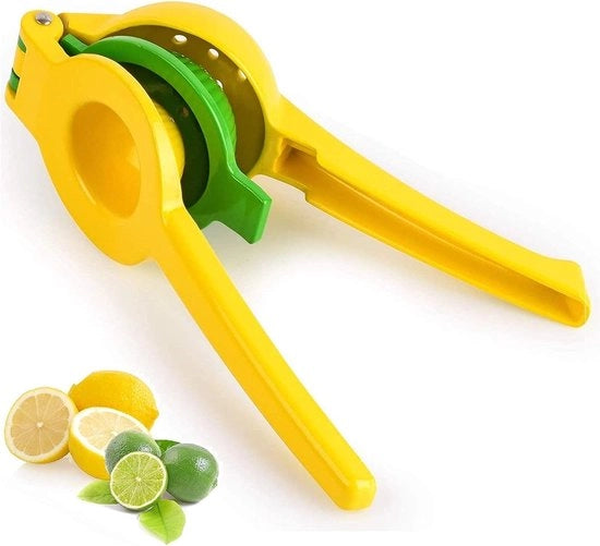 Citruspers 2 in 1 con centrifuga per sap Handig per l'estrazione del succo di agrumi