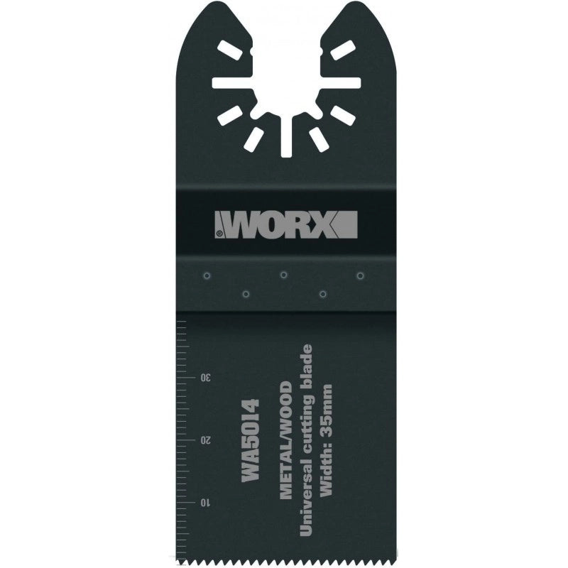 Lama bi-metal universale WA5014 34 mm per utensile multifunzione taglio metallo legno plastica per Sonicrafter - Worx