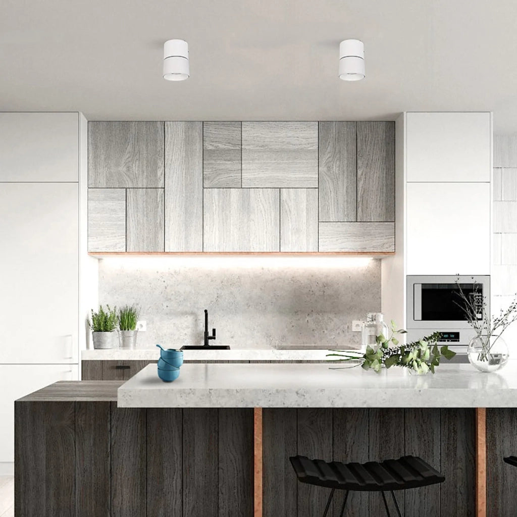 Faretto LED Abruzzo Romeo 15W bianco luce calda orientabile