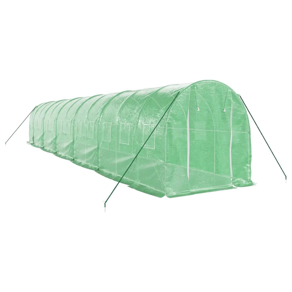 Serra con Telaio in Acciaio Verde 24 mÂ² 12x2x2 m
