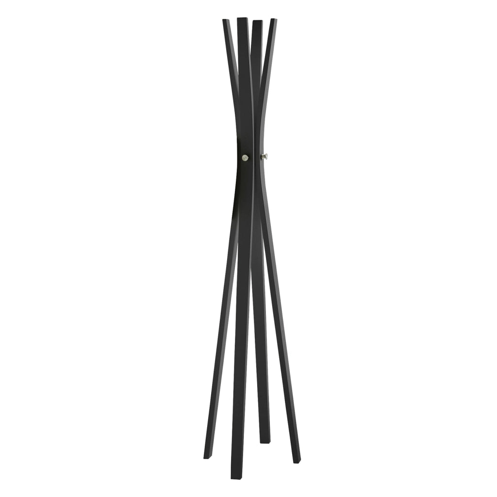 Attaccapanni Herdasa legno di faggio finitura grafite 182x42x42