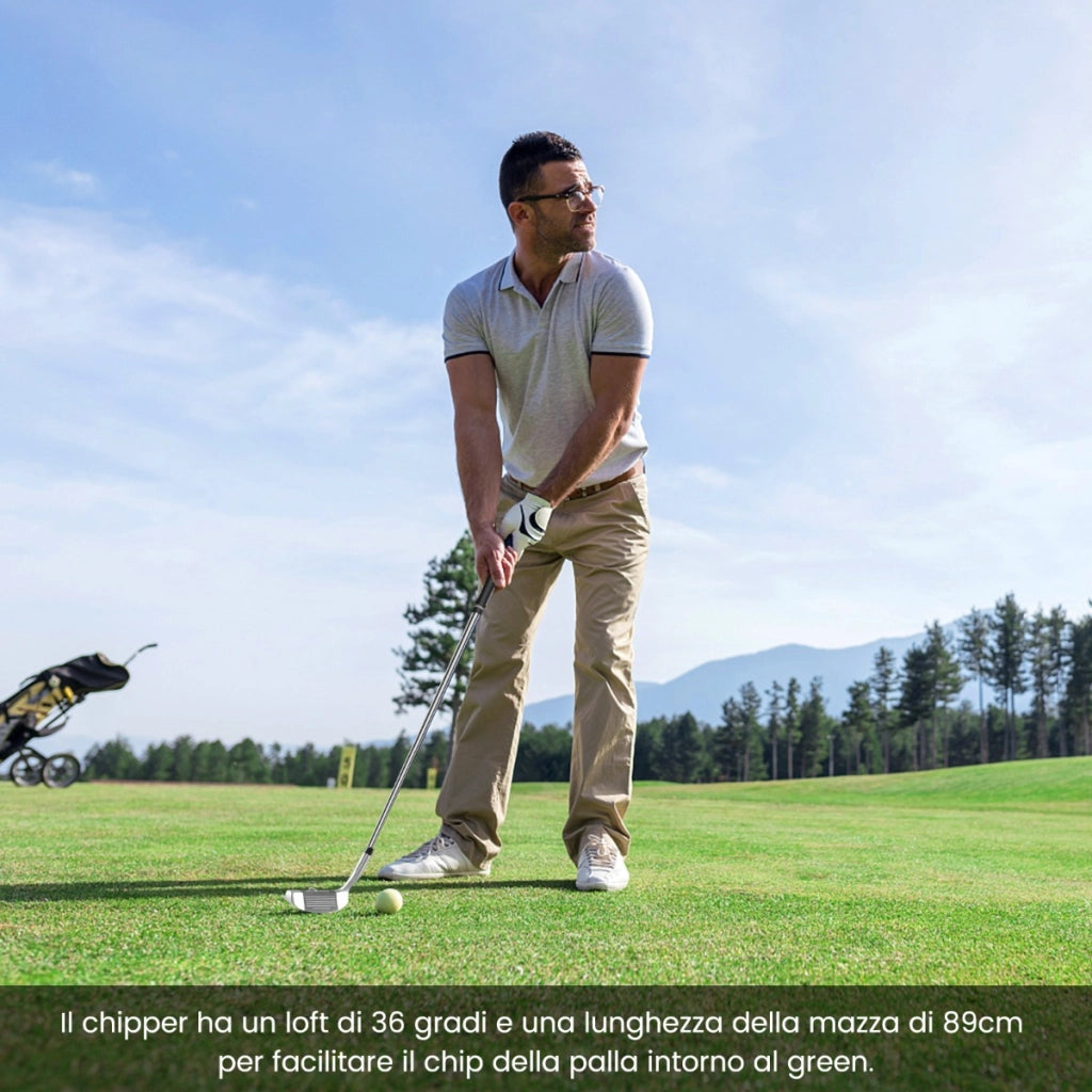 Golf club chipper per uomini e donne per ridurre il colpo dal gioco corto, Cuneo pinching a 36 gradi da 89cm-Golf