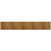 Tappeto del soggiorno | Tappeto Rettangolare Marrone 80x500 cm in Bamb¨´