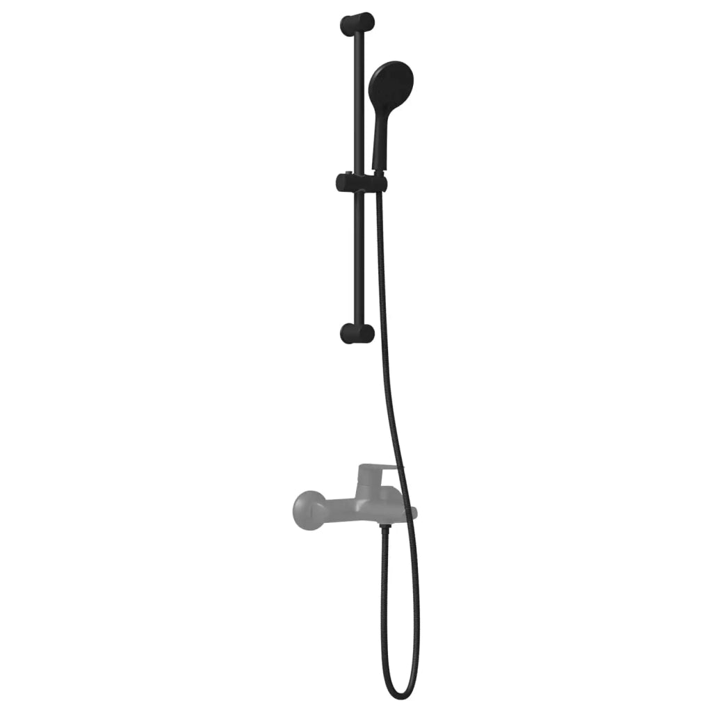 Set di Sistema Doccia Nero 71 cm Acciaio Inox 42038969