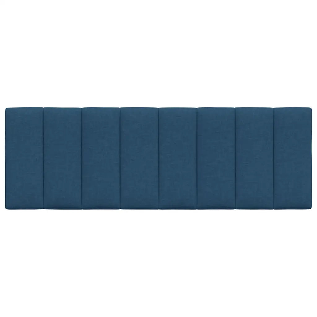 Cuscino Testiera Hanko Blu 120 cm in Tessuto 4019162