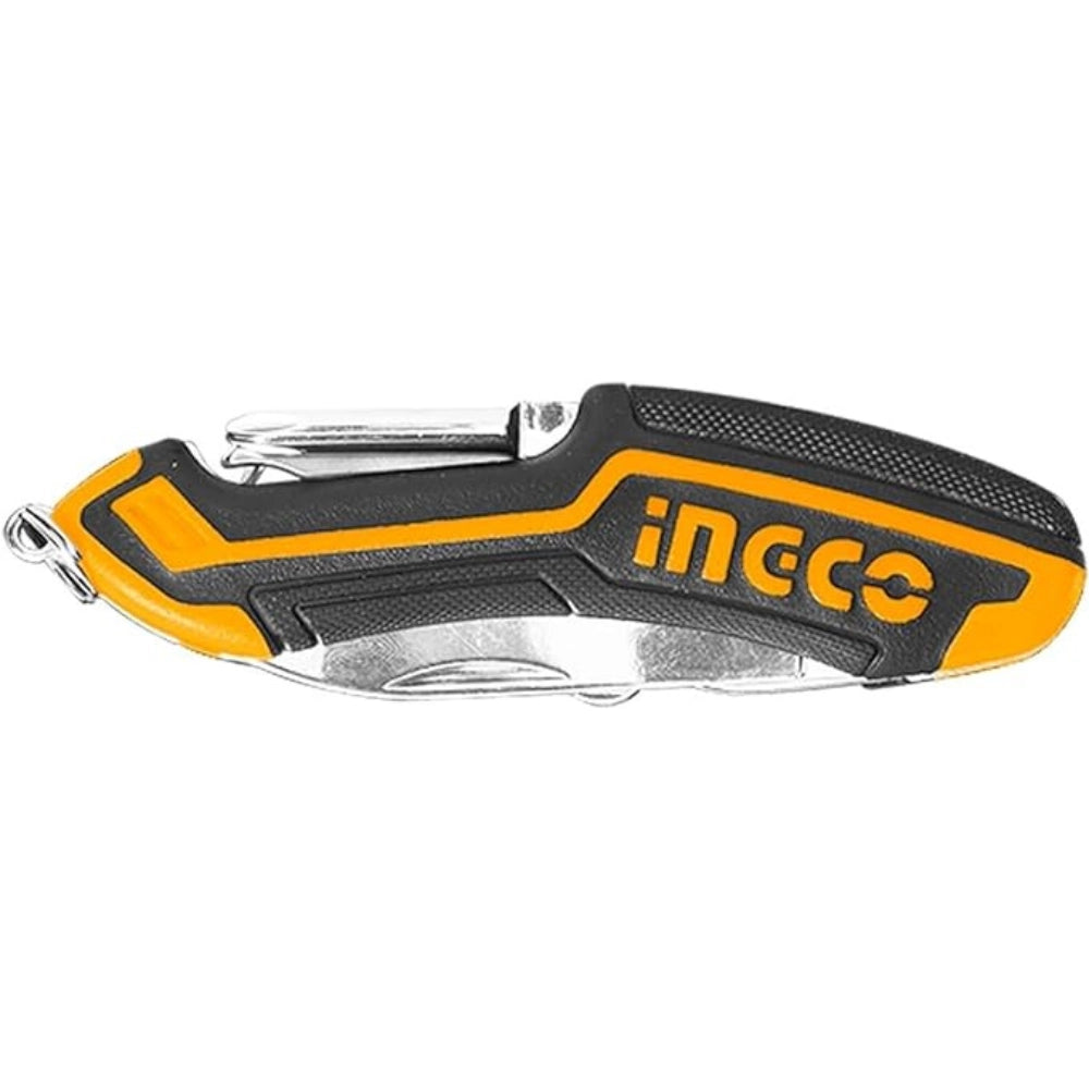 Coltello multifunzione tascabile campeggio escursionismo outdoor 10 attrezzi