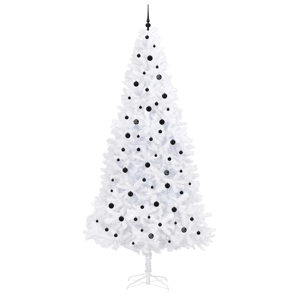 Albero di Natale artificiale Bianco 300 cm PVC e Acciaio 3426559