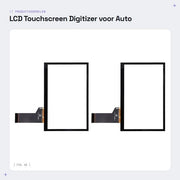 Tastiera Touchscreen di Sostituzione - Display LCD - CD/DVD - Compatibile con MIB - WVGA0633F00039 - Resistente ai Colpi