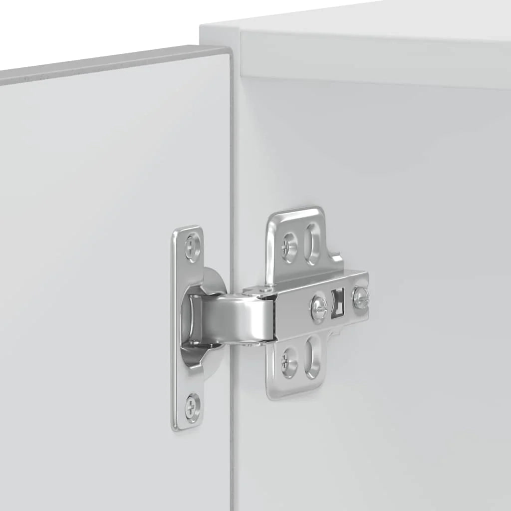 Set di 2 mobili da forno classici 60 x 57 x 207 cm con piedini regolabili design salvaspazio in legno ingegnerizzato grigio cemento 02_0055720
